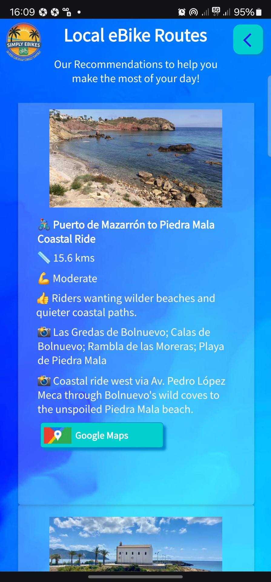 Rutas locales en eBike
